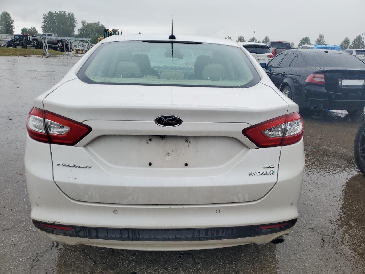 2013 Ford Fusion Se Hybrid VIN: 3FA6P0LU6DR273072 Lot: 59300874