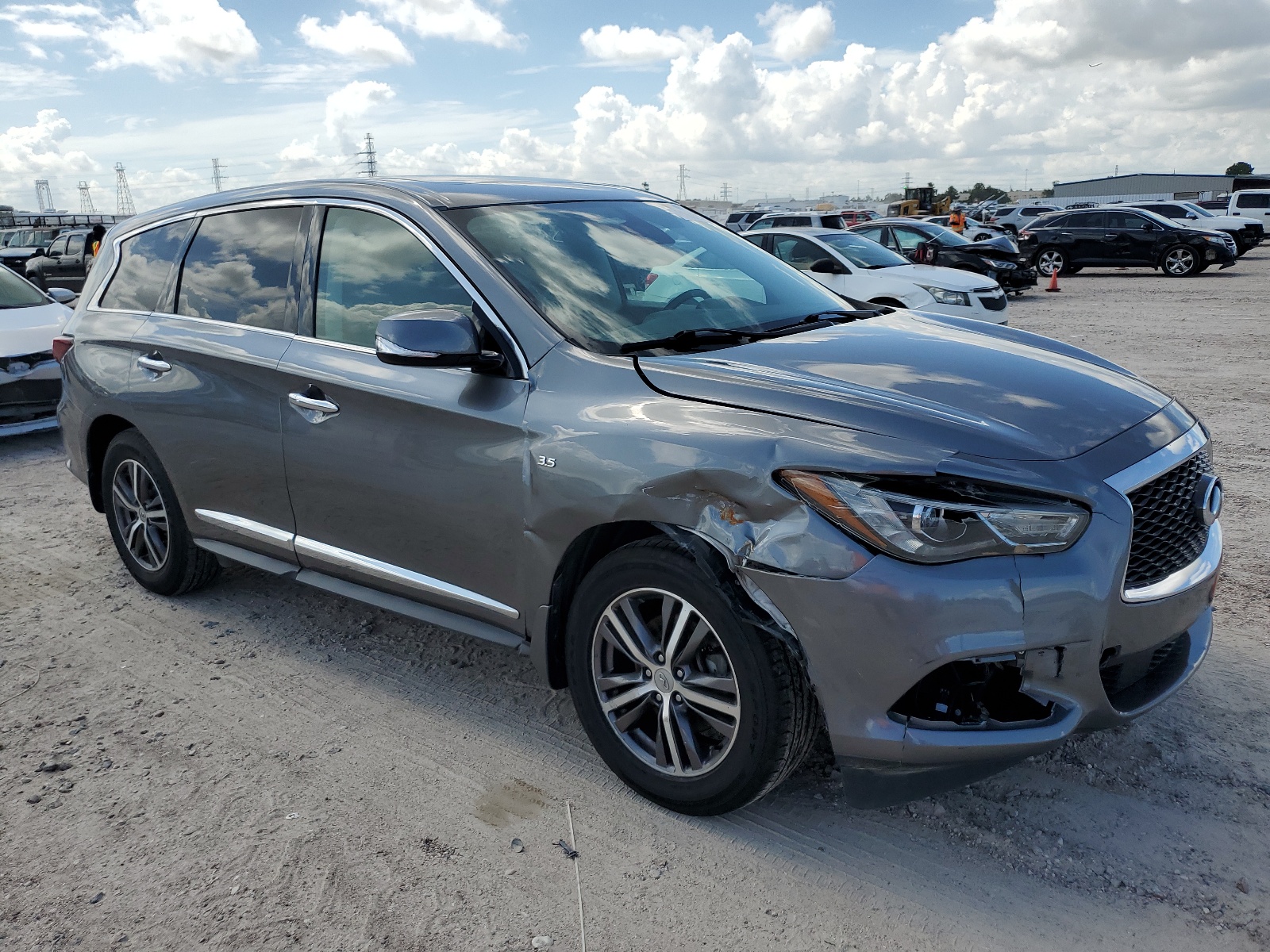 5N1DL0MN9KC550308 2019 Infiniti Qx60 Luxe