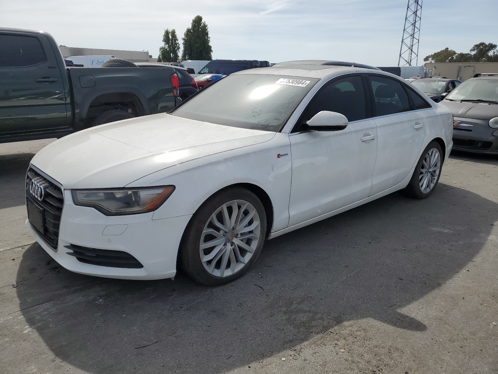 2012 Audi A6 vin: WAUBGAFC0CN024508