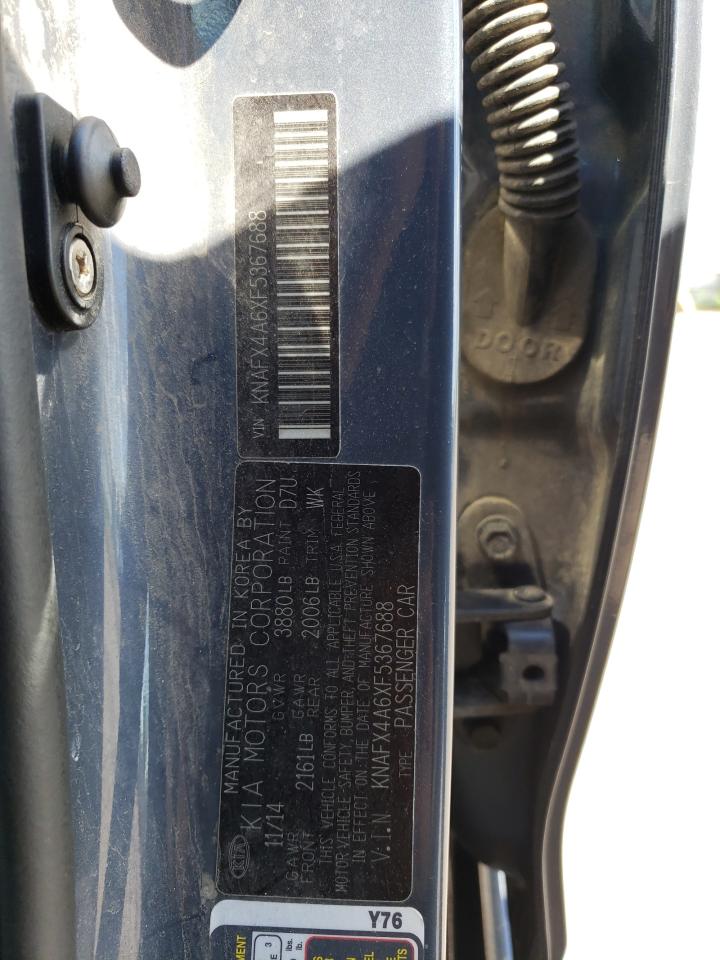 2015 Kia Forte Lx VIN: KNAFX4A6XF5367688 Lot: 58529364