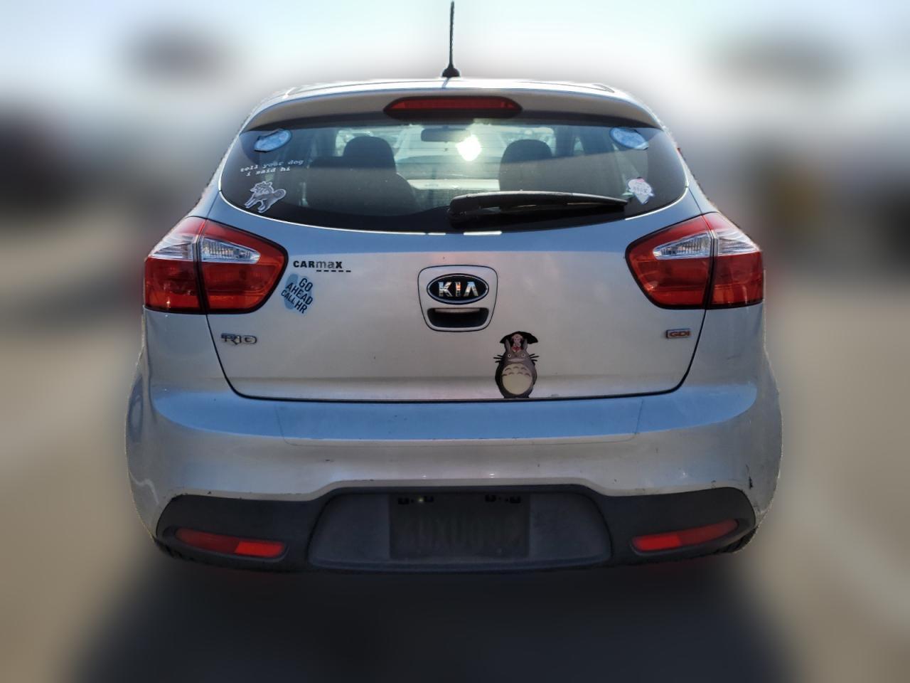 2013 Kia Rio Lx VIN: KNADM5A38D6110001 Lot: 57067344