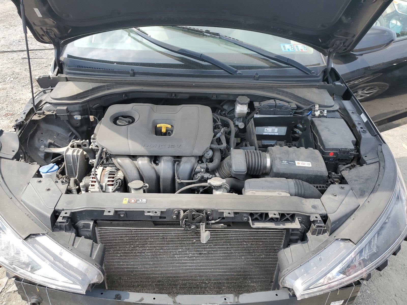 KMHD84LF1KU798811 2019 Hyundai Elantra Sel