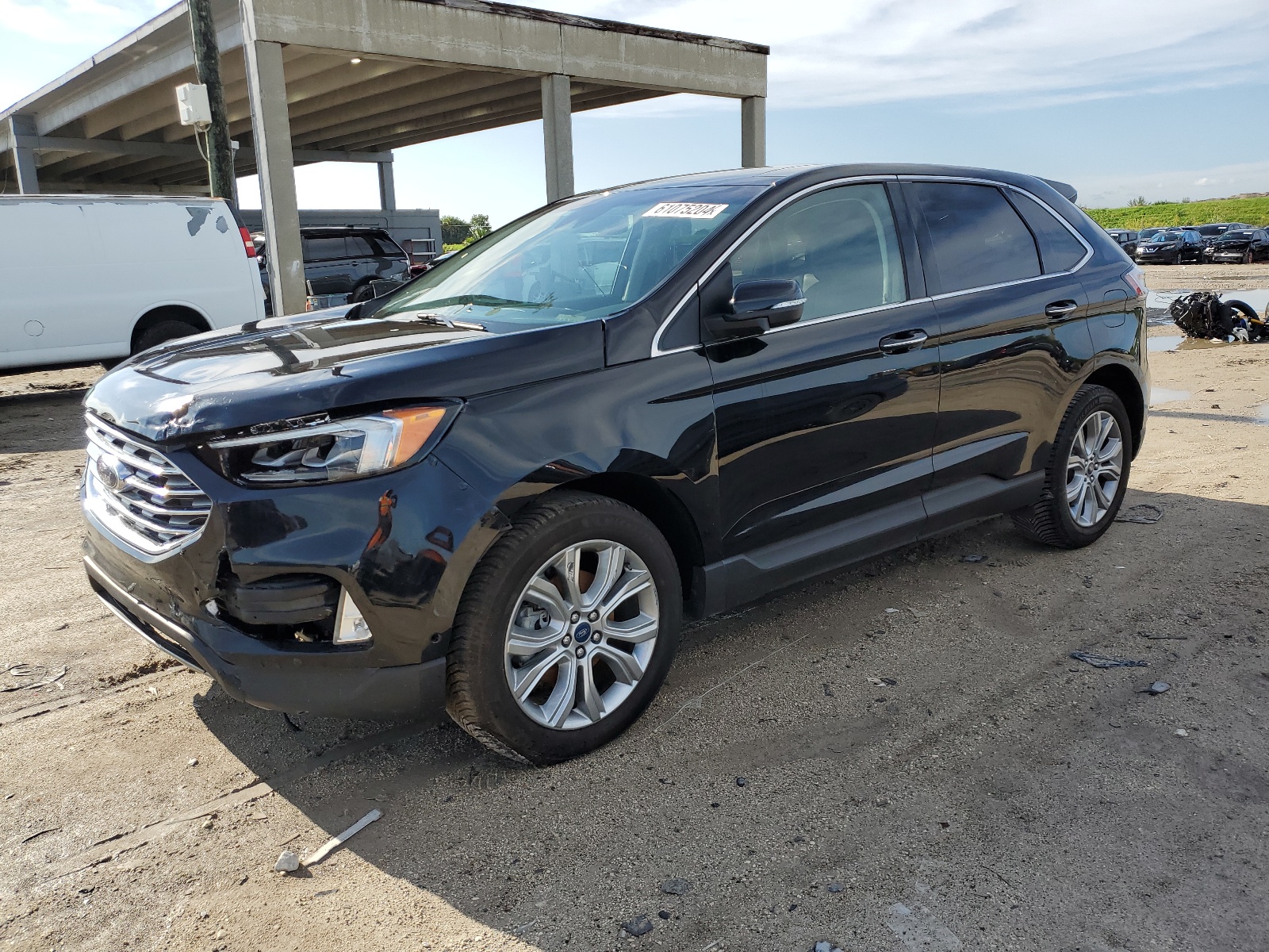 2019 Ford Edge Titanium vin: 2FMPK3K95KBB81034