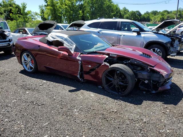  CHEVROLET CORVETTE 2019 Бургунди