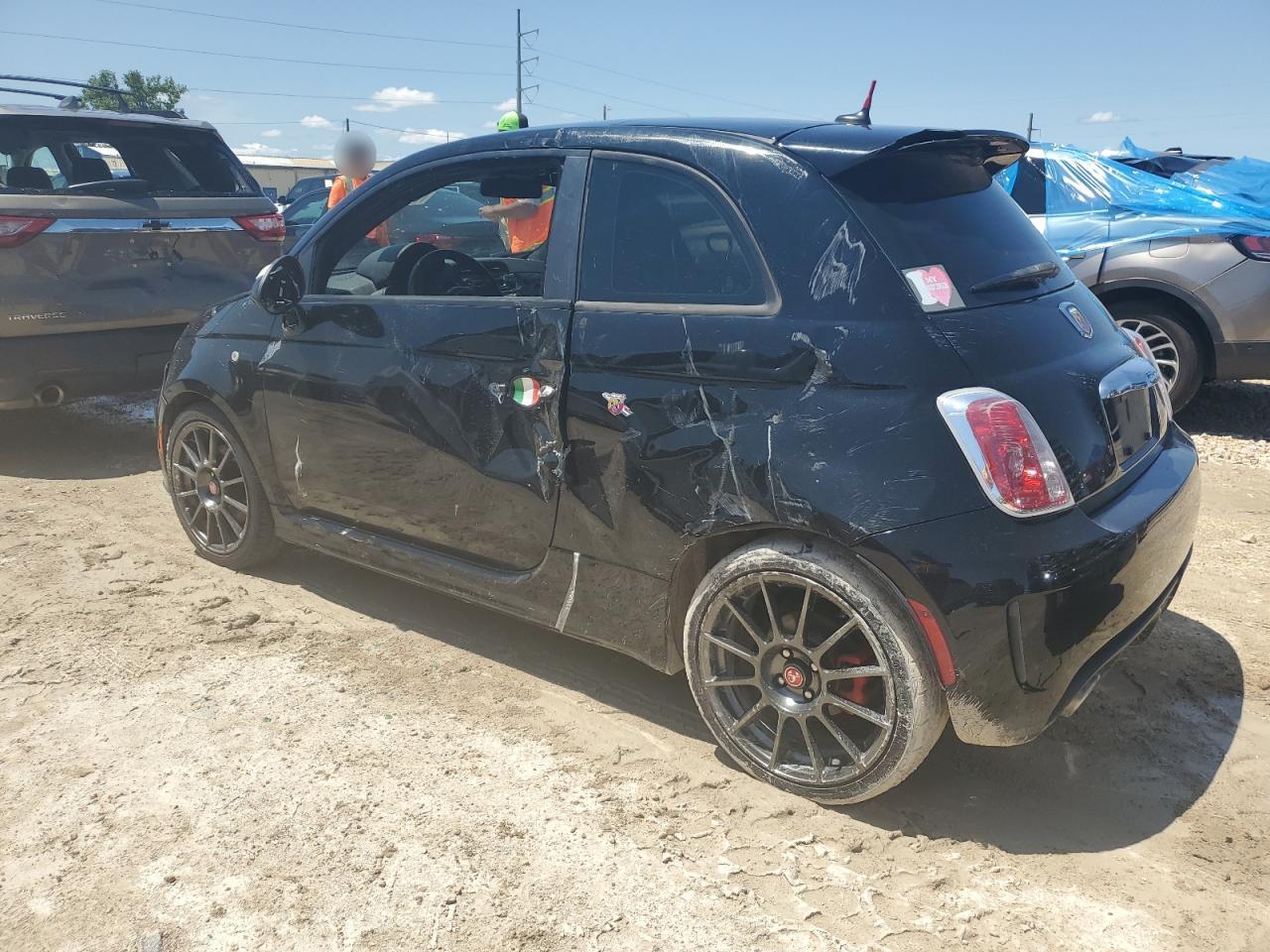 2015 Fiat 500 Abarth VIN: 3C3CFFFH9FT586158 Lot: 57348454