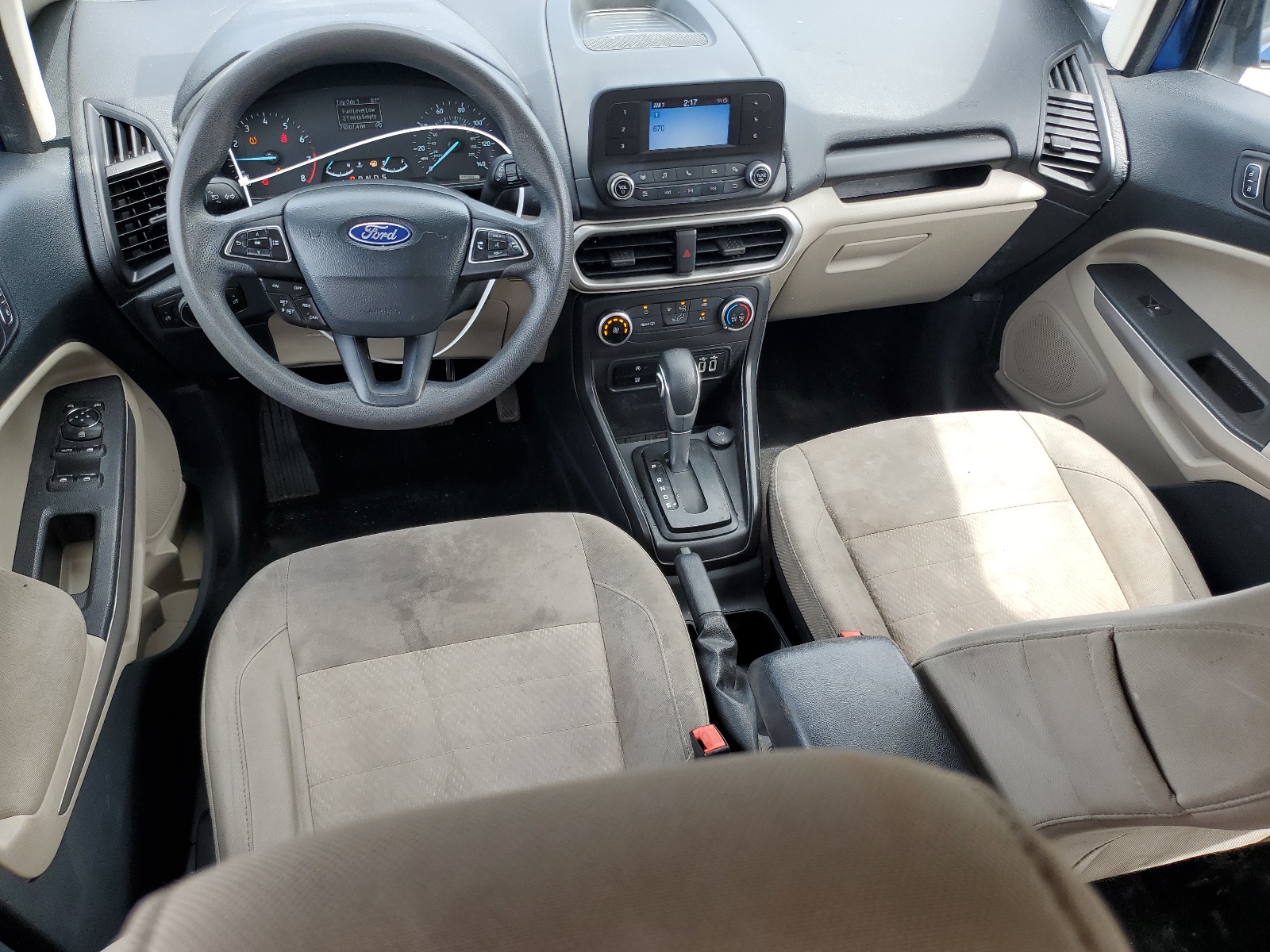 2019 Ford Ecosport S vin: MAJ3S2FE6KC286790