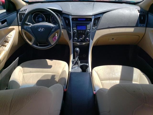  HYUNDAI SONATA 2013 Czerwony