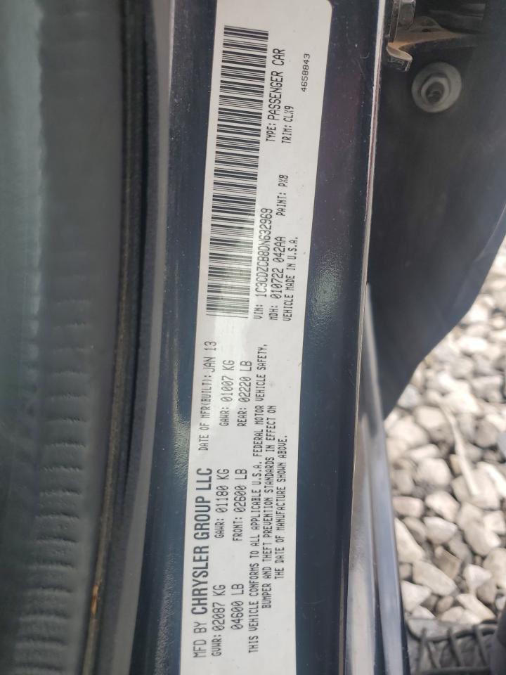 2013 Dodge Avenger Sxt VIN: 1C3CDZCB8DN632969 Lot: 52198105