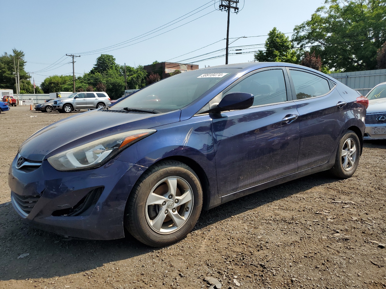 2014 Hyundai Elantra Se vin: 5NPDH4AE1EH487179