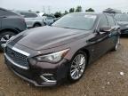 2018 Infiniti Q50 Luxe продається в Elgin, IL - Rear End