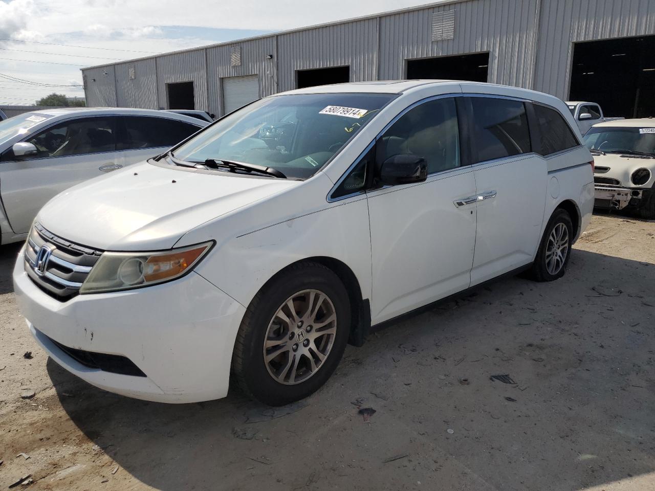 2012 Honda Odyssey Exl VIN: 5FNRL5H61CB096635 Lot: 58079914