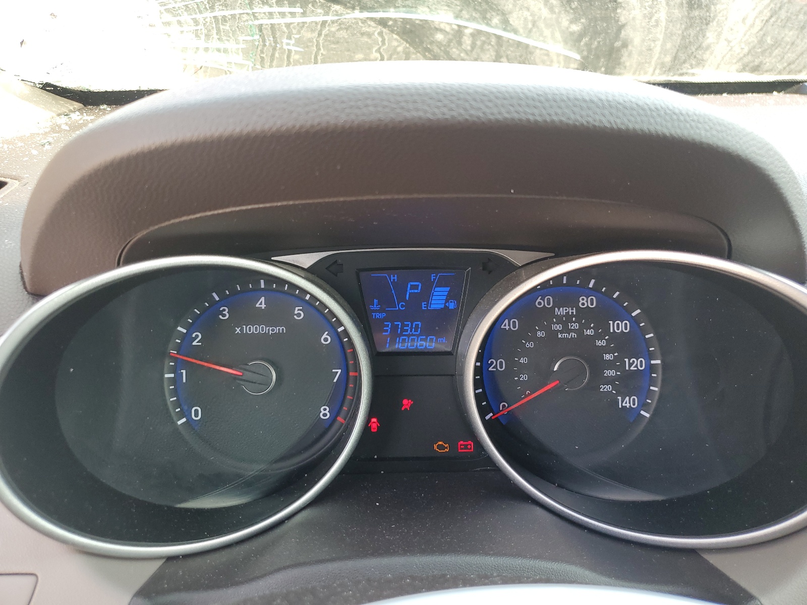 KM8JU3AG7EU859071 2014 Hyundai Tucson Gls