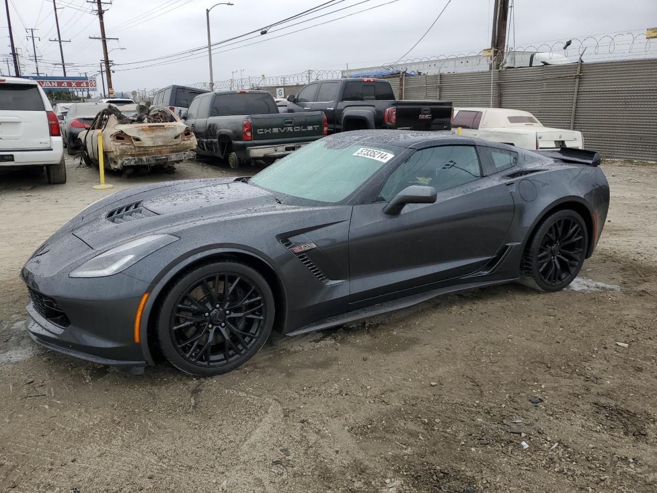2017 Chevrolet Corvette Z06 2Lz იყიდება Los Angeles-ში, CA - Minor Dent/Scratches