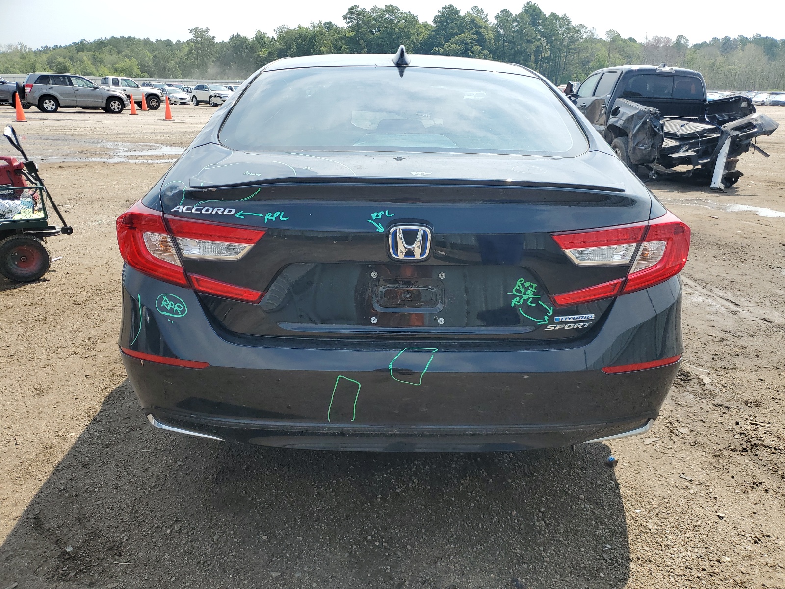 1HGCV3F23NA047776 2022 Honda Accord Hybrid Sport