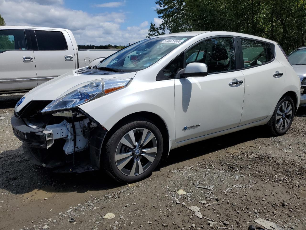 2013 Nissan Leaf S VIN: 1N4AZ0CP6DC409634 Lot: 57661304