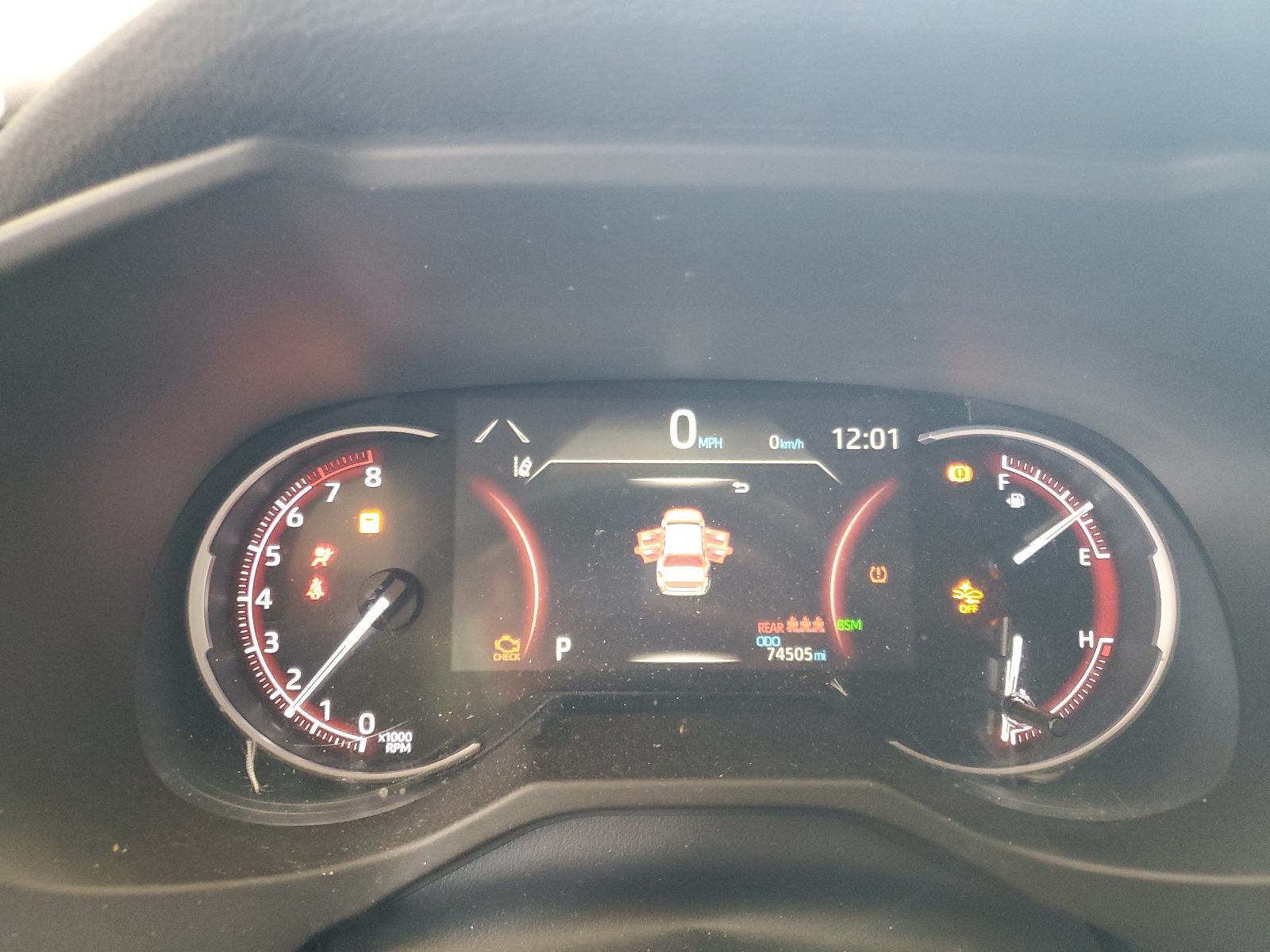 2T3J1RFV7KW021905 2019 Toyota Rav4 Adventure