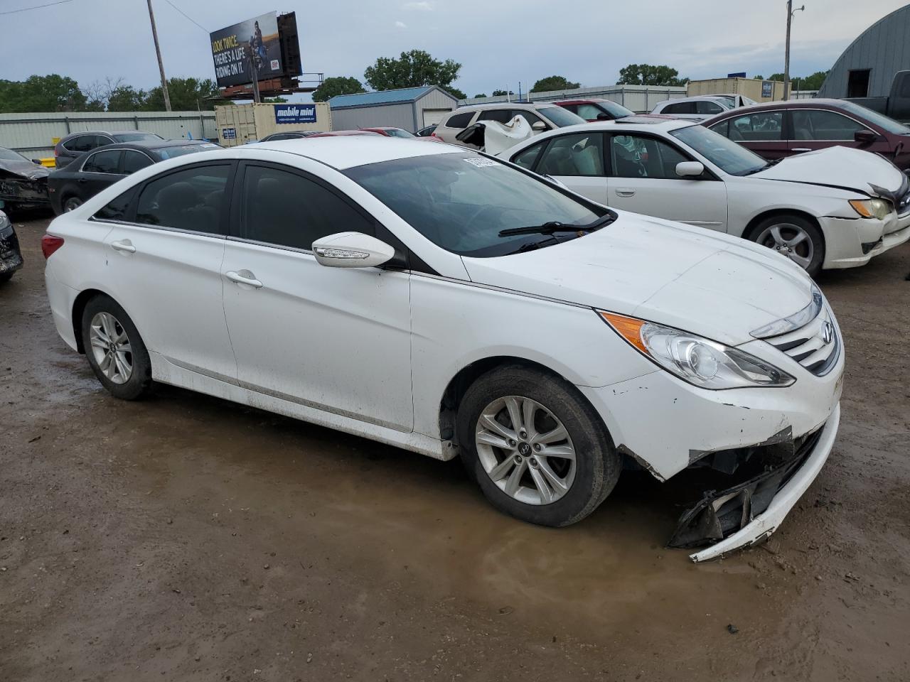 2014 Hyundai Sonata Gls VIN: 5NPEB4AC0EH940891 Lot: 57470134
