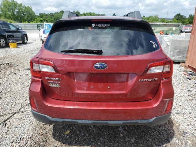  SUBARU OUTBACK 2015 Czerwony