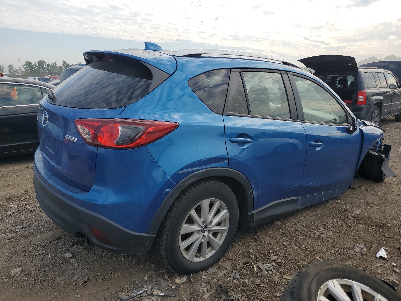 JM3KE4CYXE0373709 2014 Mazda Cx-5 Touring