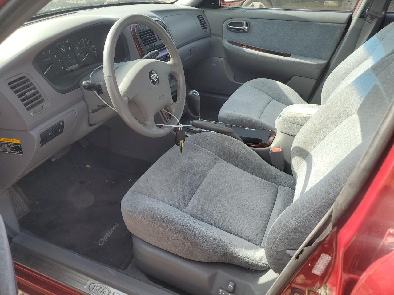 2004 Kia Optima Lx VIN: KNAGD128645312096 Lot: 59536254