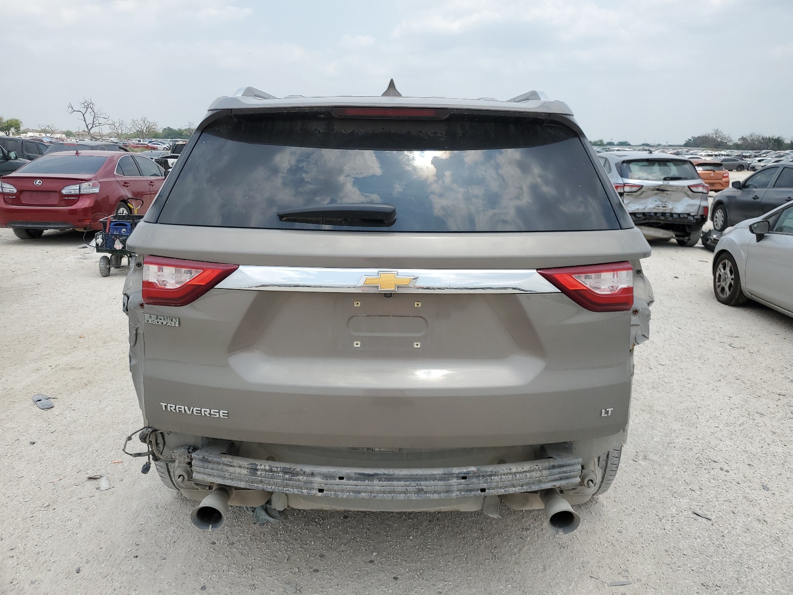 1GNERGKWXJJ248202 2018 Chevrolet Traverse Lt