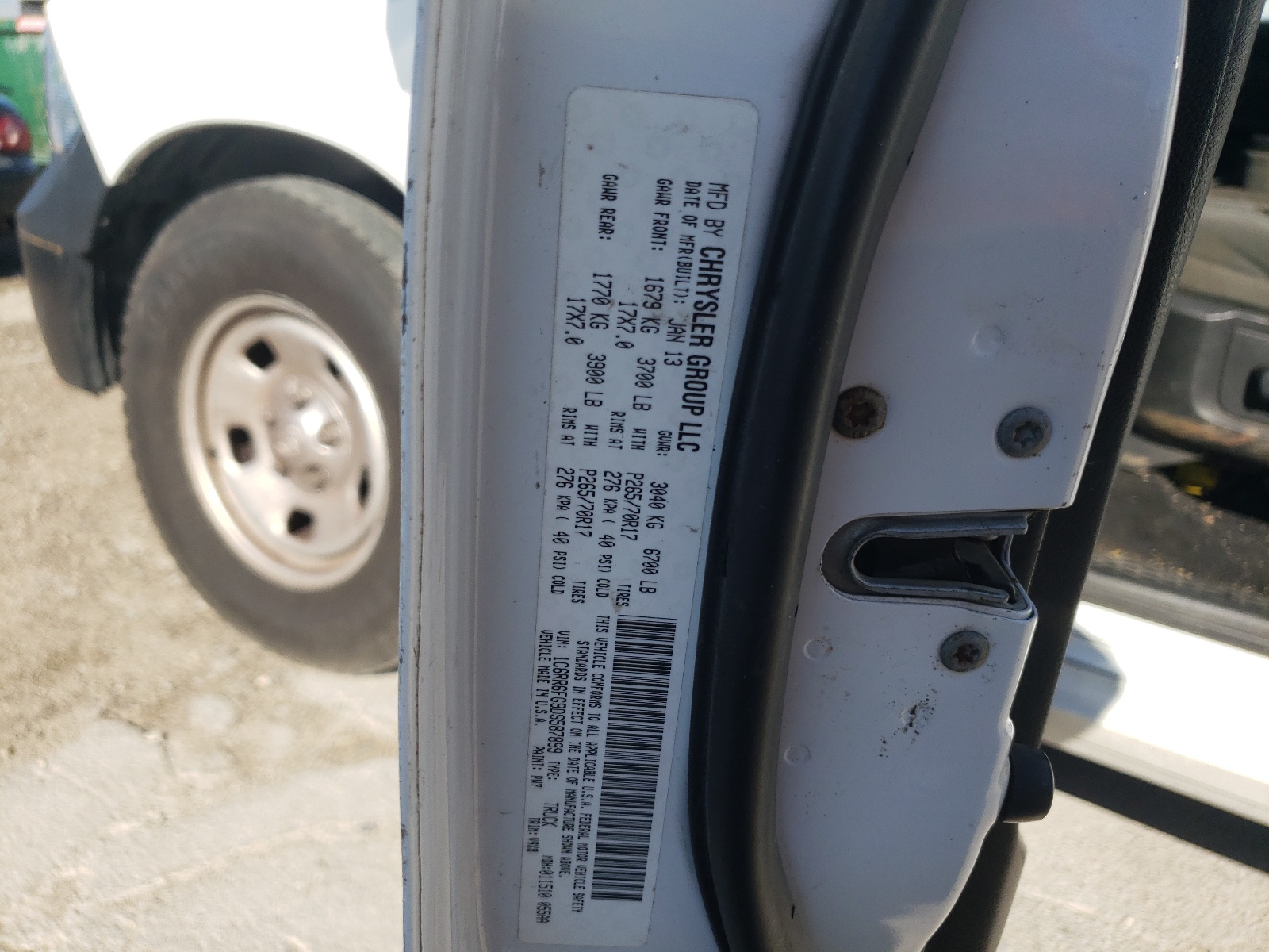 1C6RR6FG9DS587899 2013 Ram 1500 St