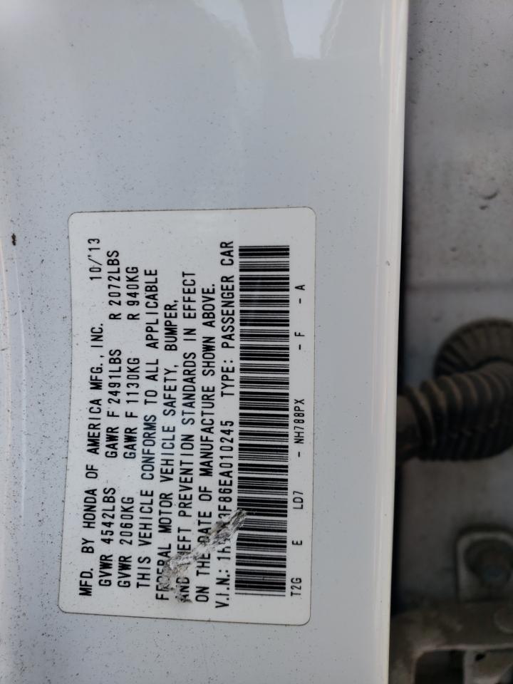 1HGCR3F86EA010245 2014 Honda Accord Exl