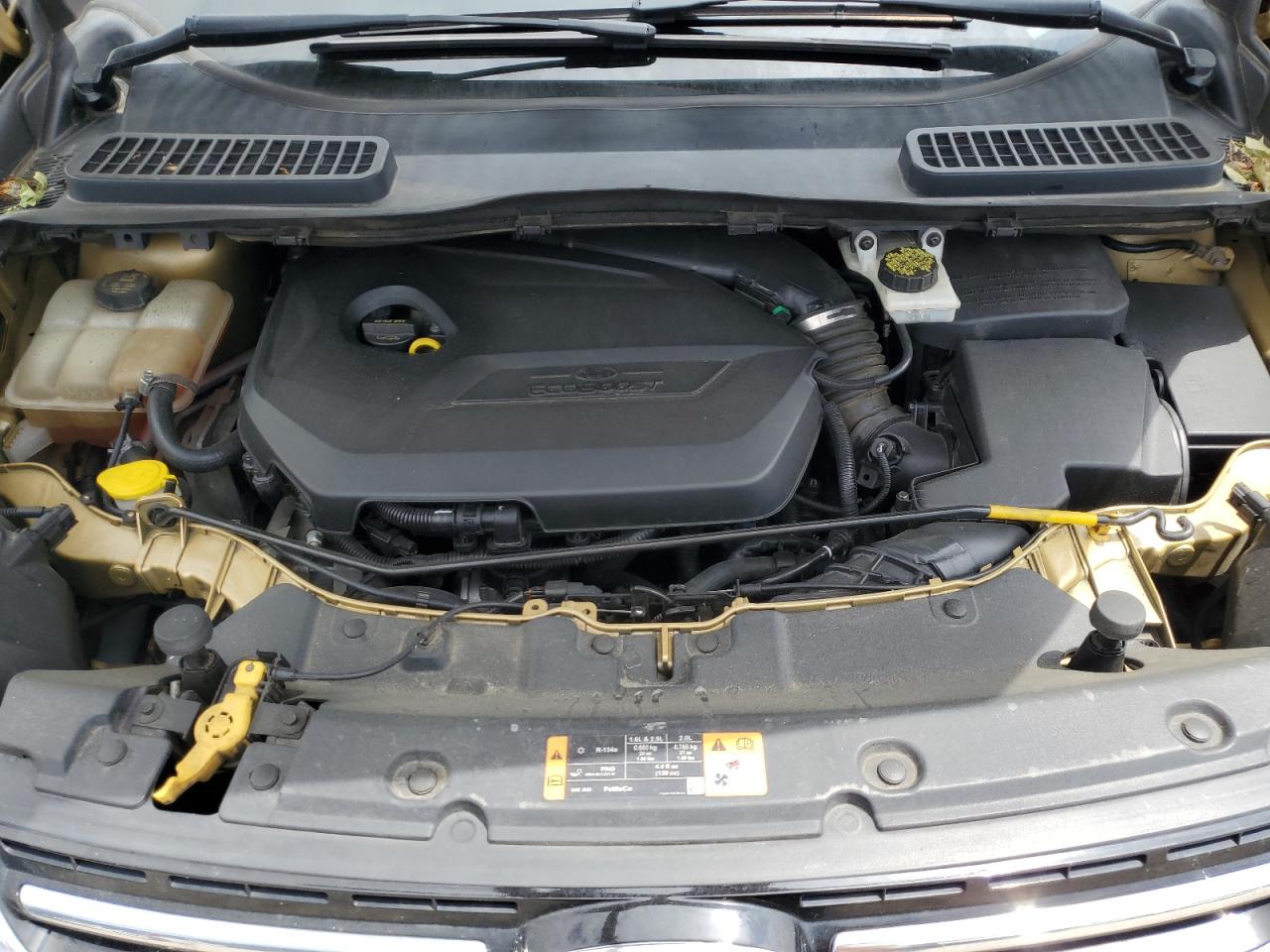 2014 Ford Escape Titanium VIN: 1FMCU0JX0EUD71510 Lot: 57547454