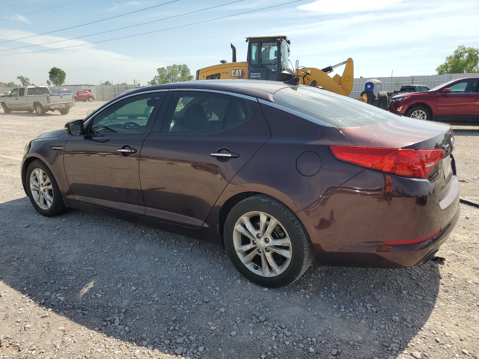 2012 Kia Optima Ex vin: 5XXGN4A77CG058497