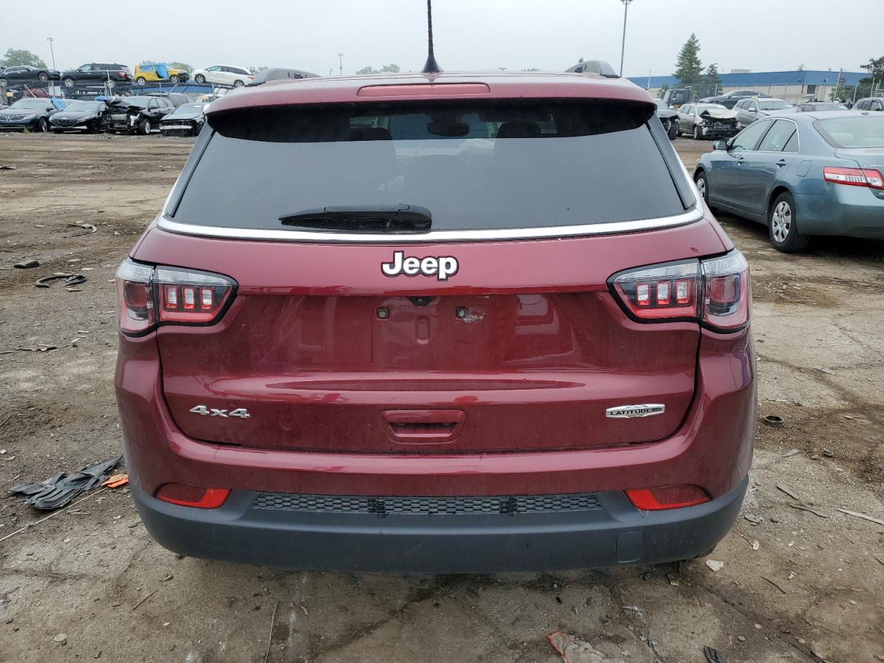 2022 Jeep Compass Latitude Lux VIN: 3C4NJDFB9NT150377 Lot: 57110954