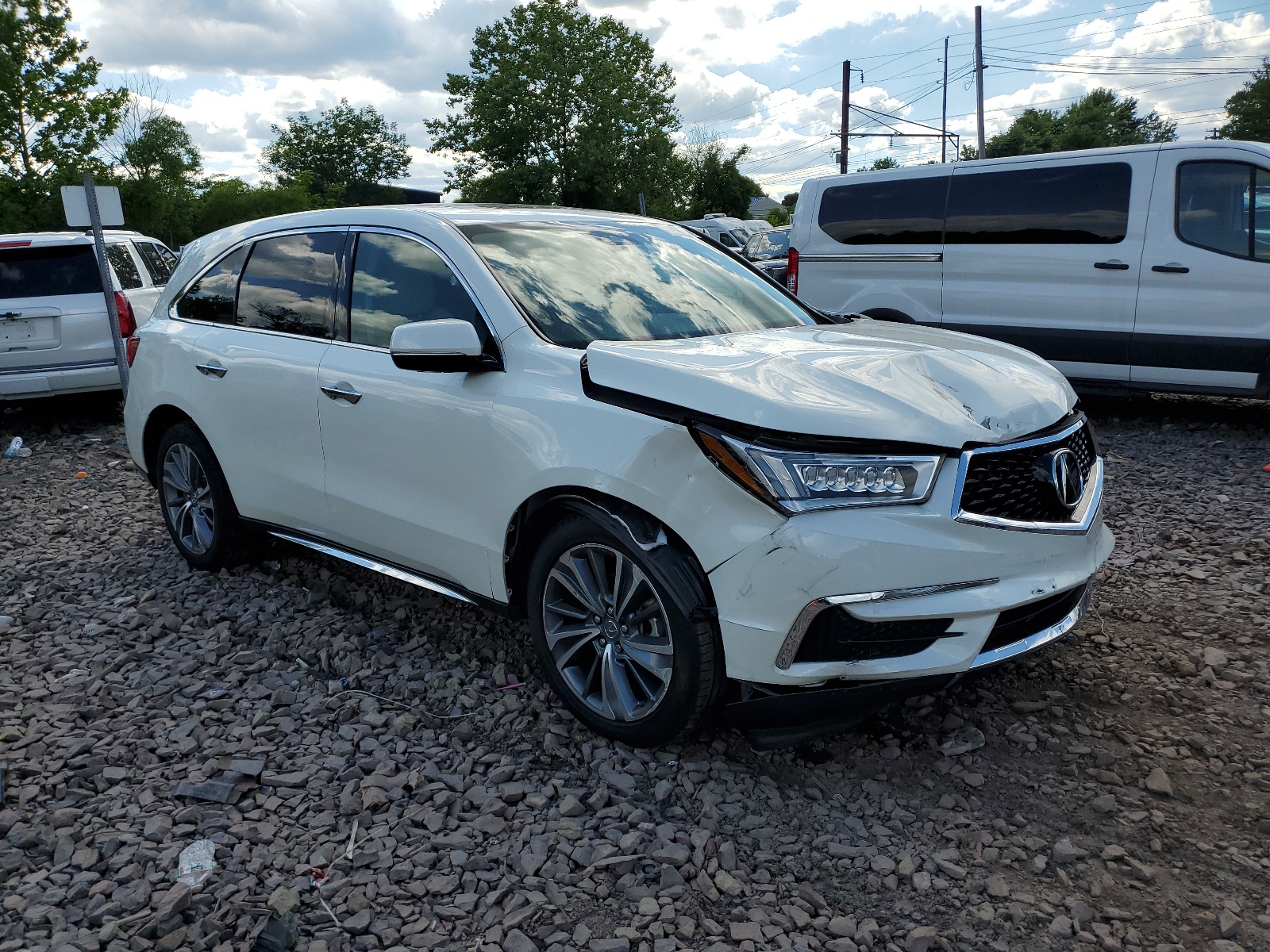 2017 Acura Mdx Technology vin: 5FRYD4H58HB005523