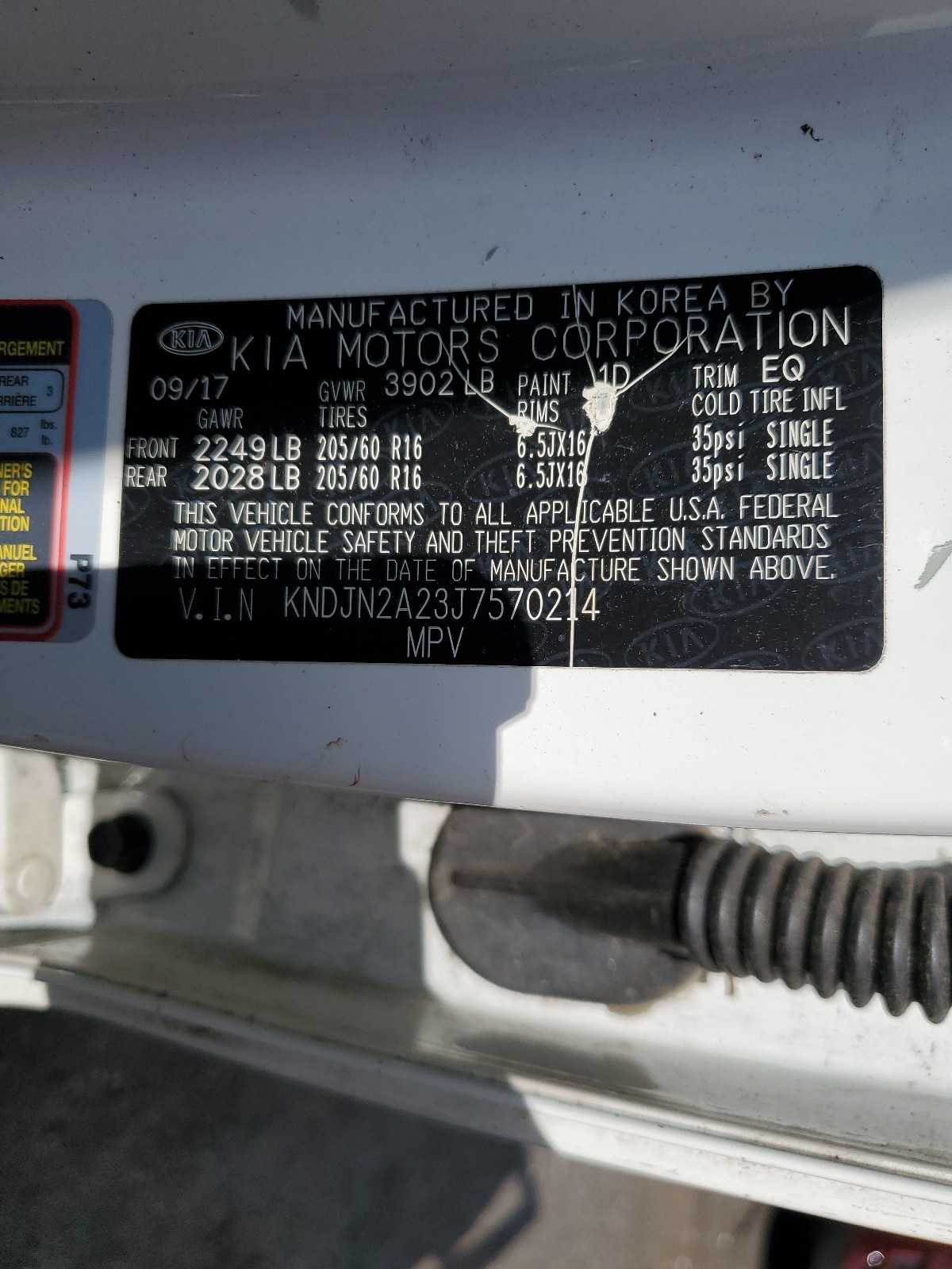 KNDJN2A23J7570214 2018 Kia Soul