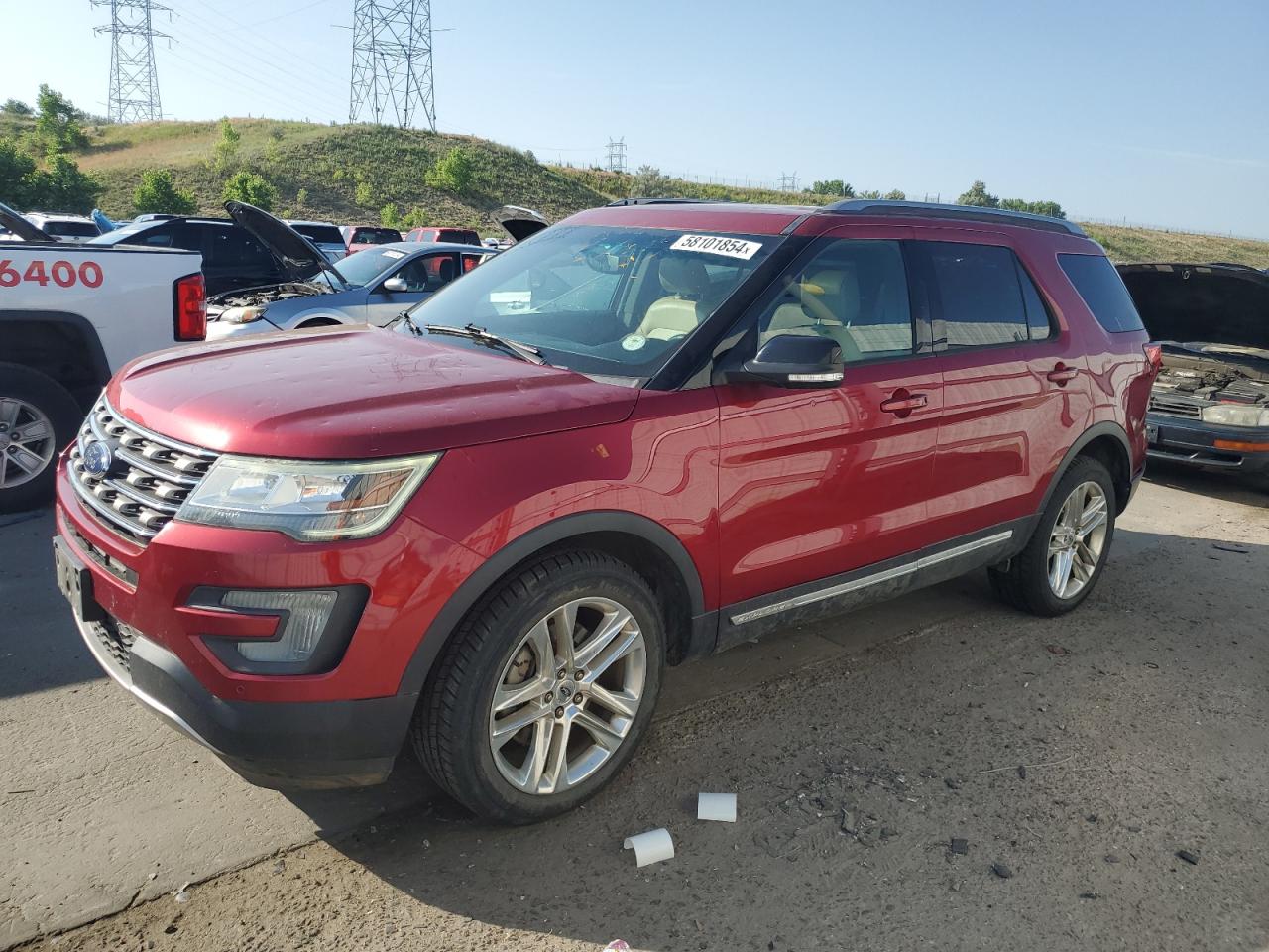 1FM5K8D82GGB62529 2016 FORD EXPLORER - Image 1