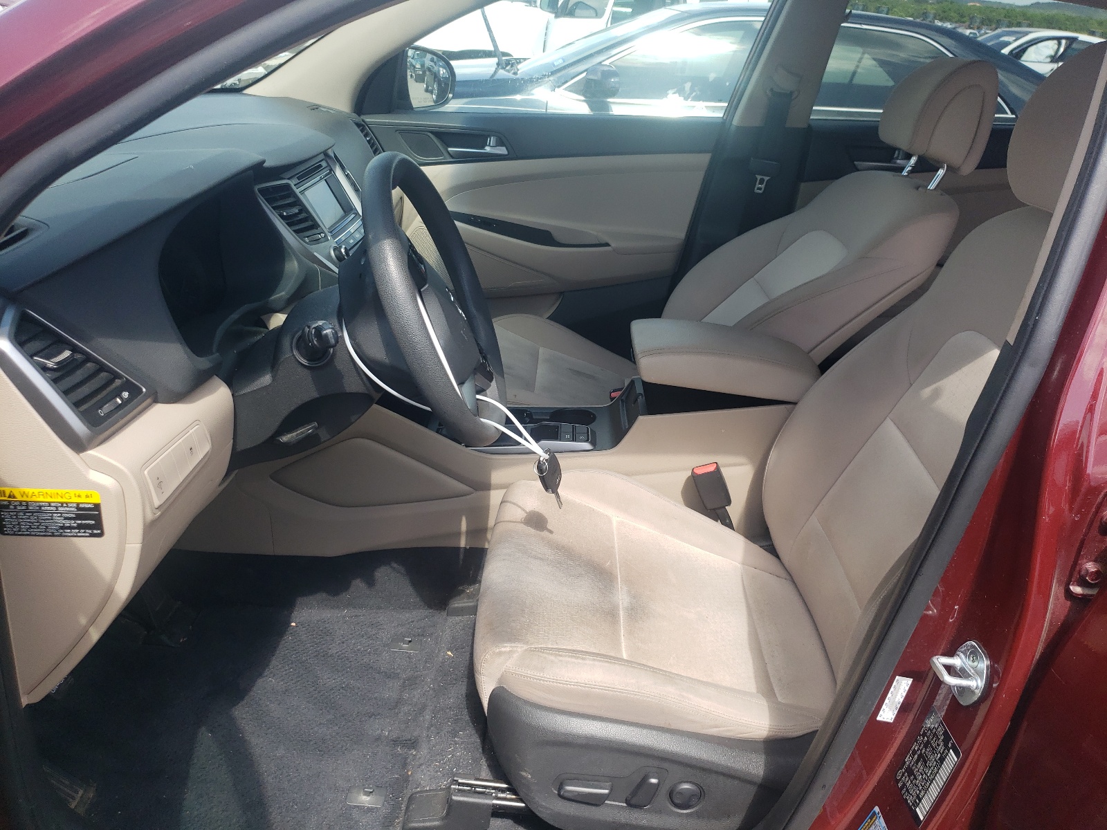 KM8J33A47HU398127 2017 Hyundai Tucson Limited