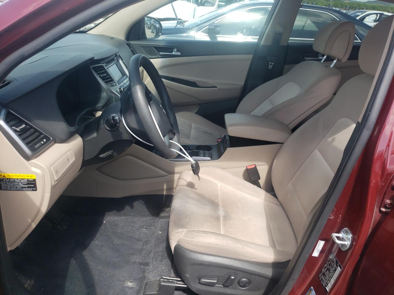 2017 Hyundai Tucson Limited VIN: KM8J33A47HU398127 Lot: 59517544