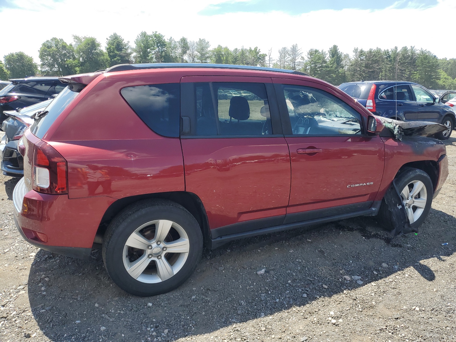 1C4NJDEB5FD333090 2015 Jeep Compass Latitude