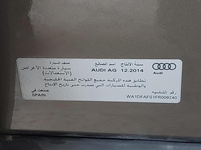 WA1DFAFS1FR009240 - 2015 AUDI Q3 - #56746404