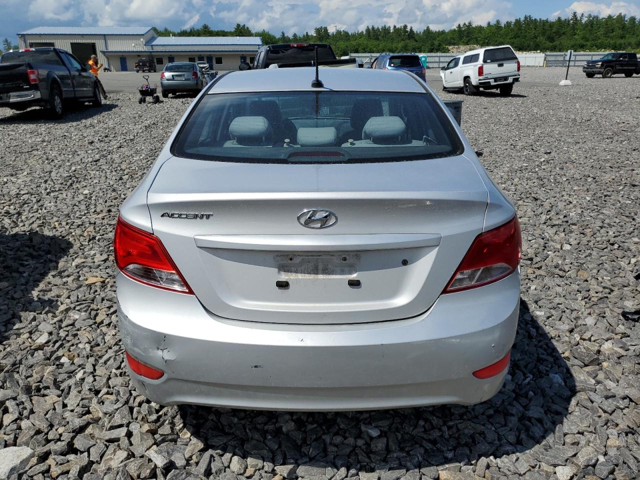 2015 Hyundai Accent Gls VIN: KMHCT4AE4FU917414 Lot: 58436074