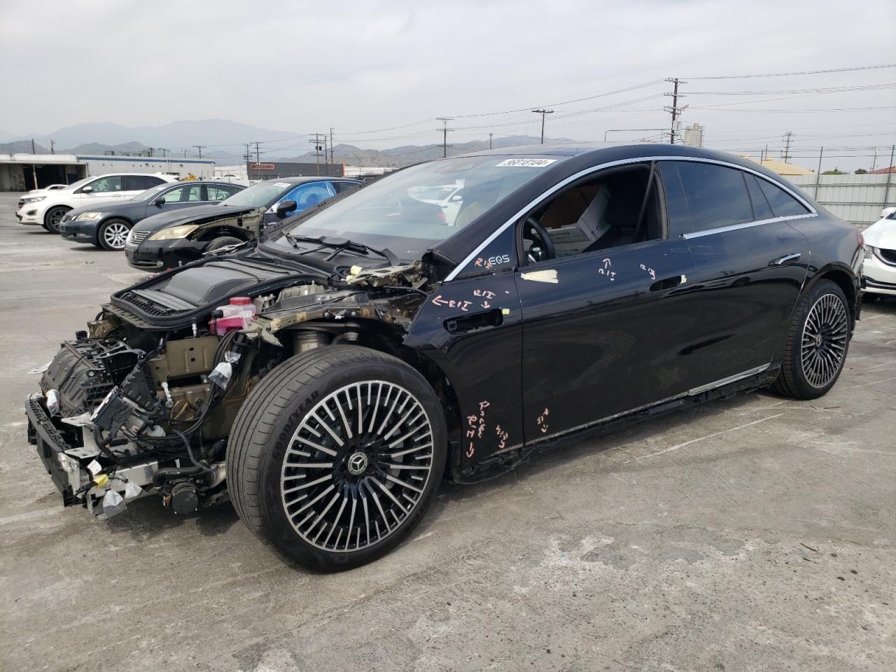 2022 Mercedes-Benz Eqs Sedan 450+ VIN: W1KCG2DBXNA015337 Lot: 56818104