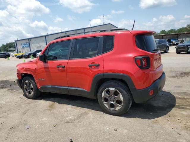  JEEP RENEGADE 2017 Красный