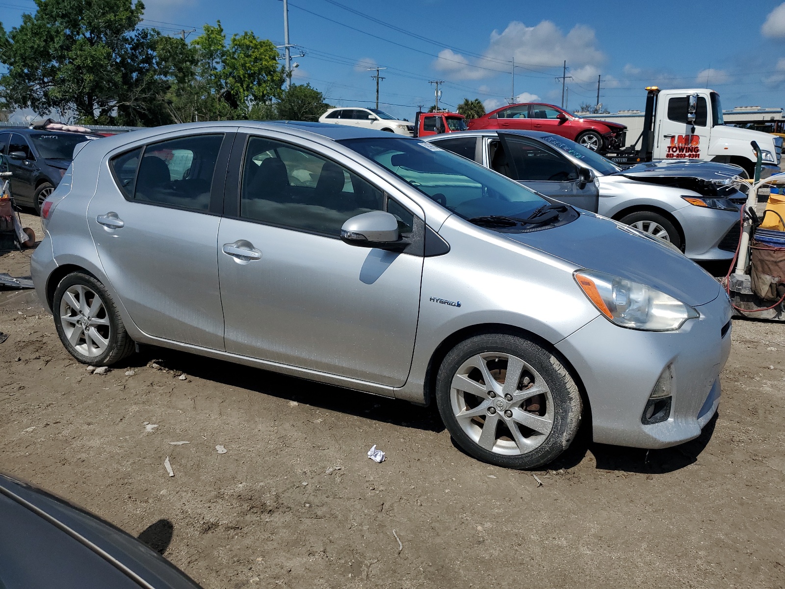 JTDKDTB3XC1001449 2012 Toyota Prius C