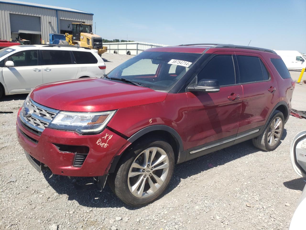 1FM5K8D85JGA65770 2018 FORD EXPLORER - Image 1