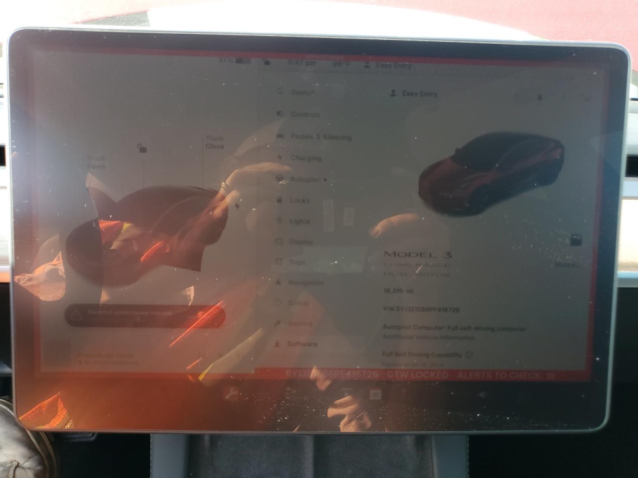 5YJ3E1EB6PF416726 2023 Tesla Model 3