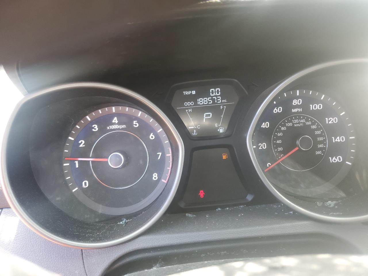 2012 Hyundai Elantra Gls VIN: 5NPDH4AE8CH076844 Lot: 58440634