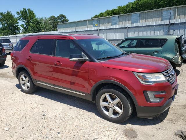  FORD EXPLORER 2016 Красный