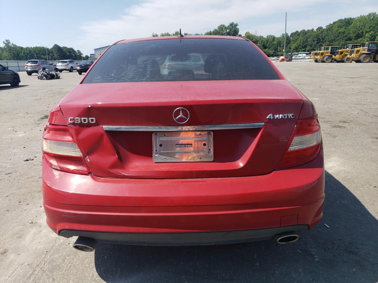 2011 Mercedes-Benz C 300 VIN: WDDGF5EB4BA455697 Lot: 59150414