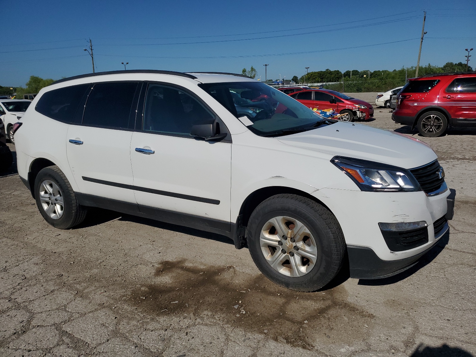 2017 Chevrolet Traverse Ls vin: 1GNKRFED0HJ329811