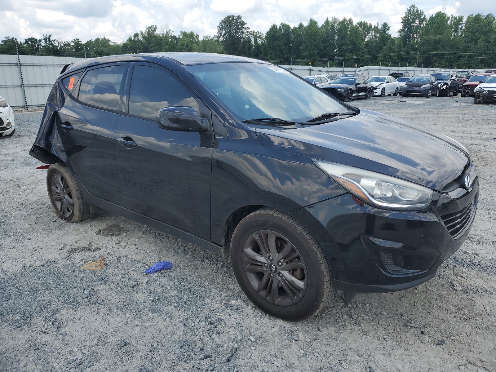 KM8JT3AFXEU940351 2014 Hyundai Tucson Gls