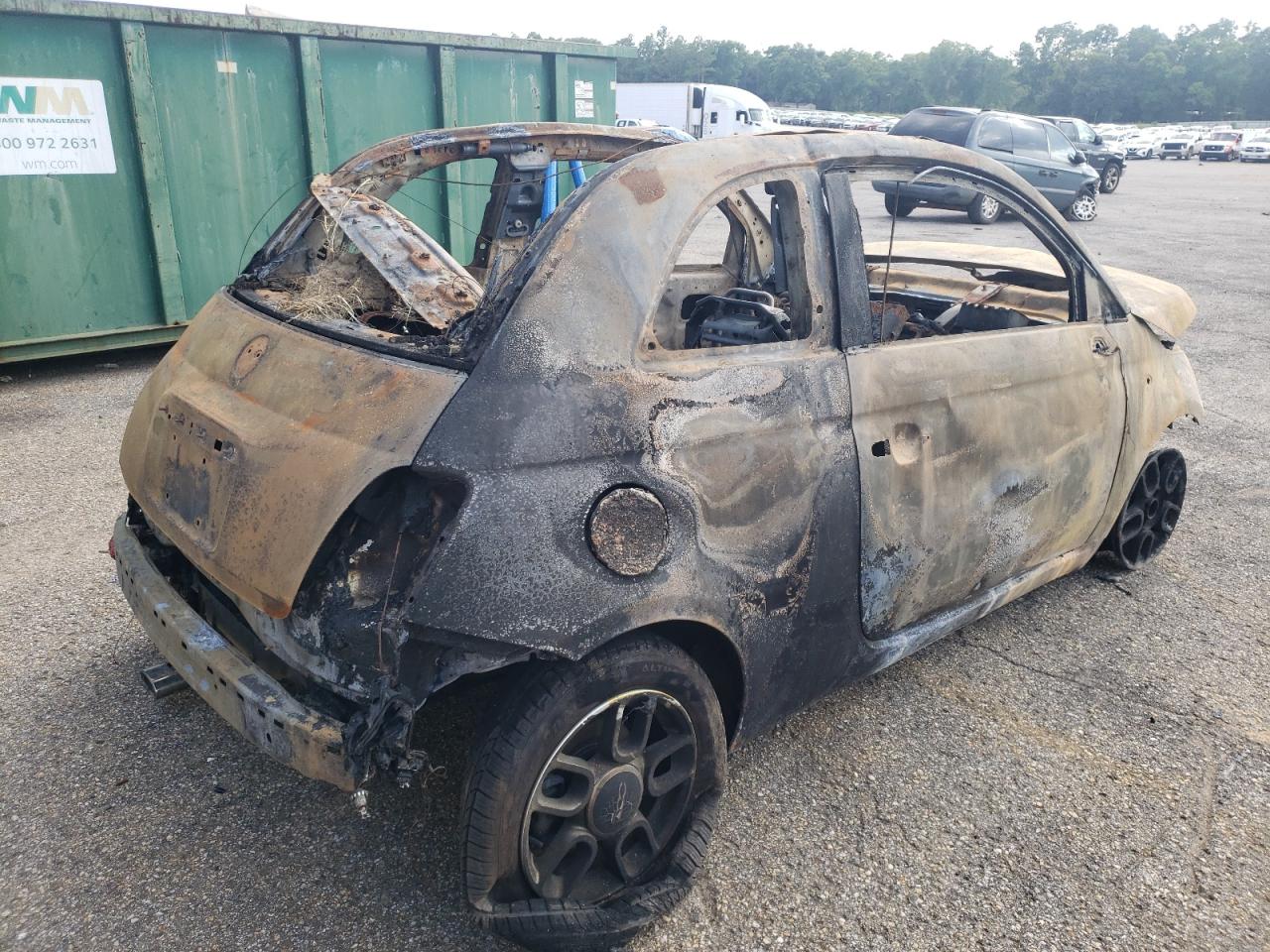 2012 Fiat 500 Pop VIN: 3C3CFFDR0CT352112 Lot: 59119194