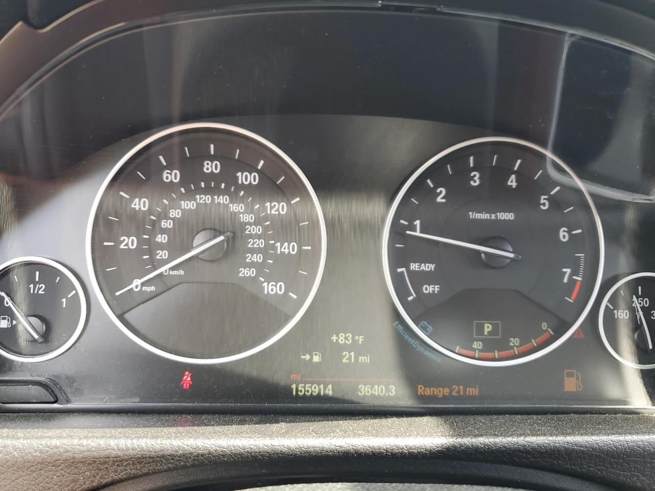 2015 BMW 328 Xigt Sulev VIN: WBA8Z5C56FGS36419 Lot: 58762334